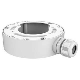 HIKVISION, Camera bracket, Surface mount box, Open w/ conduit access, Suits DS-2CD63C5G1 series fisheye cameras