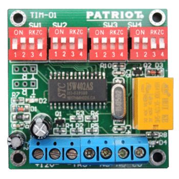 PSS, Digital timer board, + or - trigger input, 8 programmable modes, Times from 1 sec to 99 days, 12V - 13.8V DC