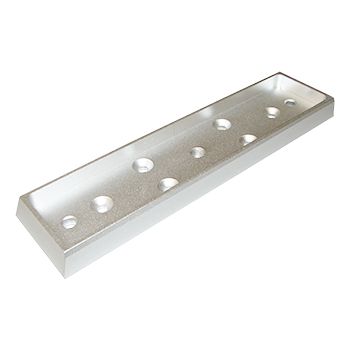 LOX, Glass door stick on armature plate holder, Suits EM3500M & EM3500DM (2x required), Adhesive tape not included