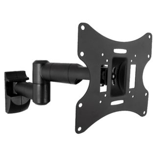 ULTRA, Monitor bracket, Wall mount, articulated & swing arm, Black, Suits LCD from 13" to 42", 30kg holding force, VESA 75x75, 100x100, 200x100, 200x200