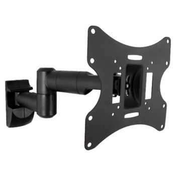 ULTRA, Monitor bracket, Wall mount, articulated & swing arm, Black, Suits LCD from 13" to 42", 30kg holding force, VESA 75x75, 100x100, 200x100, 200x200