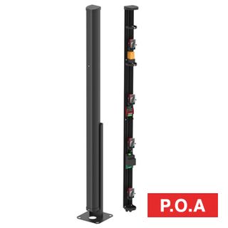 SORHEA, COLIRIS 3000, Active Infrared Column, 100m range, 2m height, 4 cells, Heater, 12V AC/DC.