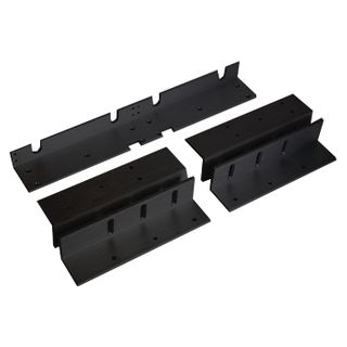 LOX, Adjustable L&Z bracket, Black, Suits EM3500DM-BLK, For inward opening doors