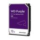 WESTERN DIGITAL, WD Purple Surveillance Edition (24/7) hard drive (HDD), 12000Gb (12TB), 256MB Cache, 7200RPM, 3.5" form factor, SATA 6 Gb/s interface