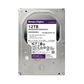 WESTERN DIGITAL, WD Purple Surveillance Edition (24/7) hard drive (HDD), 12000Gb (12TB), 256MB Cache, 7200RPM, 3.5" form factor, SATA 6 Gb/s interface