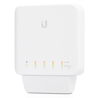 UBIQUITI, 4 Port Gigabit POE Passthrough switch, Indoor/Outdoor, 4x 48V POE out & 1x 48V POE in, requires U-POE++ injector. -40c to +55c operating temp, 122 x 107 x 28mm