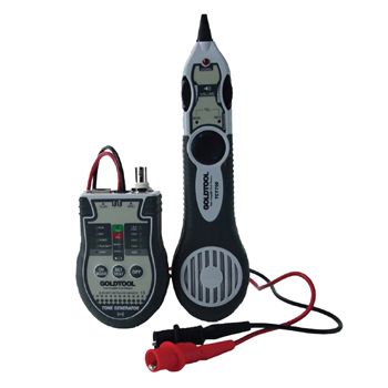 NETDIGITAL, Tone Generator/Cable tester, RJ45, BNC & F type coax connections, incl remote Probe, 9V battery & Carry Case