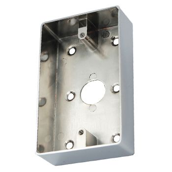 NETDIGITAL, Zinc alloy back box, Polished finish, Size 70x115mm, suits switch plate size.