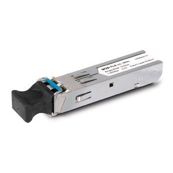 PLANET, GBIC fibre transceiver (Industrial), 1000Mbps speed, LC connector, Single mode, Up to 10km, 1310nm wavelength, 1000Base-X SFP (small form pluggable), Operating temp -40-85 degrees C