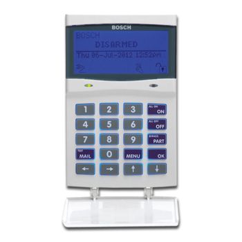 DIGIFLEX, Solution 6000, Keypad + Smart Prox, RS485, Alphanumeric LCD, 144 zone, WHITE, Touch tone & backlit keys, Adj volume, backlight & contrast, Suits Solution 6000 panel