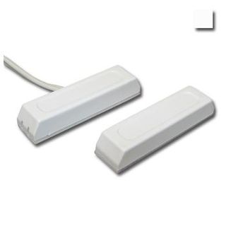 TAG, Reed switch (magnetic contact), Self adhesive, Surface mount, White, C/O (changeover), 1 1/2" (38.1mm) length, 3/8" (9.53mm) width, 9/32" (7.14mm) height, 1" (25.4mm) gap, 18" (457.2mm) leads