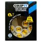 GRIPIT, 15mm plaster board anchor, Drill/Tap/Turn technology, holds up to 30kg, 8 pack