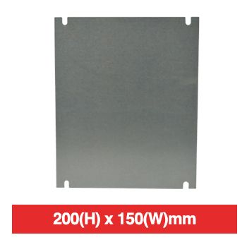 ALLBRO, Internal metal plate to suit ALL-ENL201509C, 200 x 150mm.