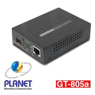 PLANET, Fibre converter, 10/100/1000 Mbps, Ethernet to 1000 base-LX/SX fibre, Single Mode or Multi Mode, SC, SFP & WDM connectors, Includes power supply,