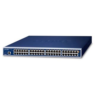 PLANET, Poe gigabit ethernet injector hub, 24 port, 15.4W, Rack mountable,