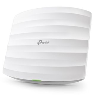 TP LINK, MU-MIMO Access Point, Wi-Fi, Omada Mesh, 2.4 GHz (450Mbps) & 5GHz (1.3Gbps), 1x Gigabit port, 48V POE, Ceiling mount, 205x181x37mm