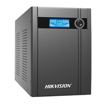 HIKVISION, UPS, 3000 VA, Overload, discharge & overcharge protection, Low battery alarm, LCD screen, 412 x 145 x 210mm (DxWxH).