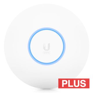 UBIQUITI, UniFi AP U6+, Wireless Access Point, Transmitter or Receiver, 573Mbps @ 2.4GHz, 2.4Gfbps @ 5GHz, Up to 140m2 coverage, Indoor, 48V Passive PoE, ***REQUIRES 48V POE***