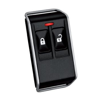 BOSCH, Radion Series, Wireless key fob transmitter, Deluxe black case, 2 button, Suits RFRC-STR2 & B810 *DOES NOT WORK WITH RF3212E, RF120 OR RF121* 433MHz, takes 1 x CR2032 battery