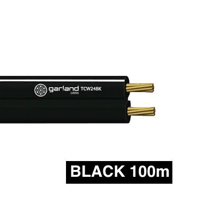 CABLE, Figure 8 24/0.20, PRO SERIES, 100m roll in BLACK