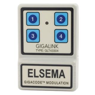 ELSEMA GIGALINK, Transmitter, 433MHz 4 button transmitter, handheld.