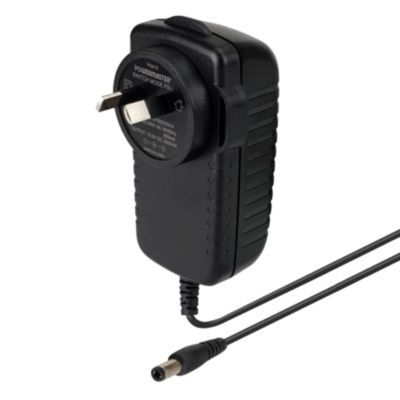 POWERMASTER, 30G Series, Switch mode power supply, Plug pack, 12V DC, 2.5 amp, Regulated, 2.1mm DC plug, Centre positive