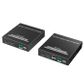 XTENDR, HDMI KVM over IP kit, 4K@60Hz, 120m over 1GB IP, HDMI loop out TX, Audio out, HDCP2.2,1.4, 2x USB-A, 5V DC-2A.