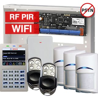 BOSCH, Solution 6000, Alarm kit, Includes CC615PB IP panel, CP737B Wifi Prox LCD keypad, 3x RFPR-12 wireless PIR detectors, RFRC-STR2 Radion receiver, 2x HCT4UL transmitters