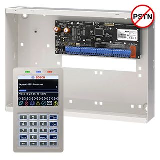 BOSCH, Solution 6000, Alarm kit, Includes CC615PB IP panel, CP736B Prox LCD keypad & metal cabinet