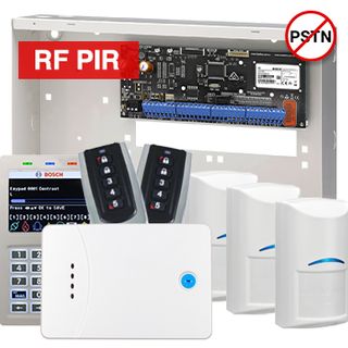 BOSCH, Solution 6000, Alarm kit, Includes CC615PB IP panel, CP736B Prox LCD keypad, 3x RFPR-12 wireless PIR detectors, 1x RF120 LAN receiver, 2x RF110 transmitters