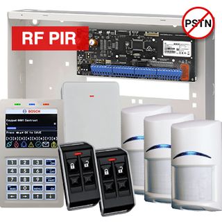 BOSCH, Solution 6000, Alarm kit, Includes CC615PB IP panel, CP736B Prox LCD keypad, 3x RFPR-12 wireless PIR detectors, RFRC-STR2 Radion receiver, 2x RFKF-FB transmitters