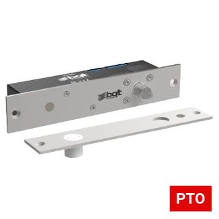 BQT, Drop bolt, Recessed with Square edge, 2,000kg holding force, Fail Secure with long strike plate & positioning magnet, Maximum gap of 6mm, 12-24V DC, Holding current 150mA/90mA, max 1.5A/1.4A.
