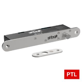 BQT, Drop bolt, Recessed with Round edge, 1,000kg holding force, Fail Safe with short strike plate, Maximum gap of 8mm, 12-24V DC, Holding current 130mA/80mA, max 1.5A/1.4A