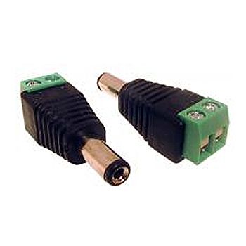 NETDIGITAL, DC jack converter, Male, Center positive, single unit.