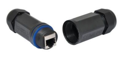 NETDIGITAL, Weatherproof Cat6 In-Line Coupler (Joiner), Female To Female, IP67,134.5mm x 30mm.