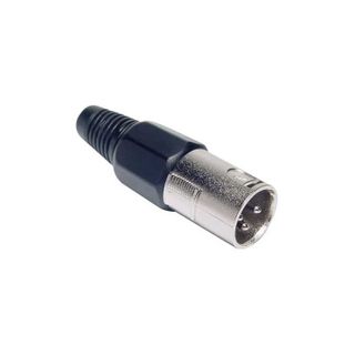 NETDIGITAL, 3-pin male line XLR connector.