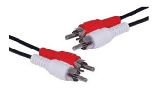 NETDIGITAL, RCA Leads, 2 RCA Male plugs to 2 RCA Male plugs, 1.5m.
