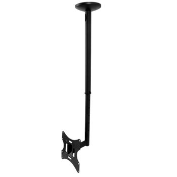 ULTRA, Monitor bracket, Articulated, Black, Ceiling mount, Suits LCD/TFT from 23 to 42" 30kg holding force,Tilts 20dg, Swivels 180dg at head, Drops 625-875mm, Suits 75 to 200mm VESA