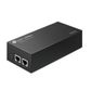 TP LINK, Single port 10 Gbps POE++ injector, Max 90W (48V DC), Integrated power supply, 240V AC.