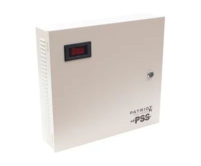 PSS, Power supply, 24V DC 4A, Wall mount, Short circuit protection, 9 x 1A fused outputs (4A max total), Circuit status LEDs, Voltage display, 362(W) x 235(H) x 92(D)mm, battery backup.