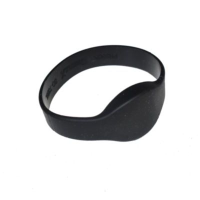 BOSCH, Proximity key tag in Silicone Wristband, 55mm dia, BLACK, SMART prox, For use with Bosch Solution 6000 access control readers