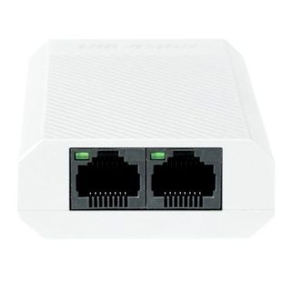 HIKVISION, Midspan POE Injector/Splitter/Extender, 1 input - 2 outputs, Supports extend mode up to 250m.