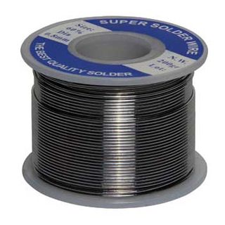 RESIN Core Solder, 60% tin, 40% lead, 1.0mm, 200gm roll,