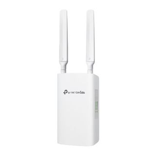 TP LINK, Omada AX3000 WiFi 6 4G Outdoor Gateway, 3x Gigabit RJ45 (1x POE in/2x POE out), 2.4Gbps (5GHz), 574Mbps (2.4GHz), Nano SIM, OMADA cloud management, IP55, 12V DC or POE.