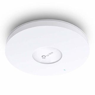 TP LINK, WIFI 7 Access Point, Omada Mesh, 2.4 GHz (688Mbps) & 5GHz (2.8Gbps), 1x Gigabit port, 48V POE/12V DC, Ceiling mount, 160x160x37mm