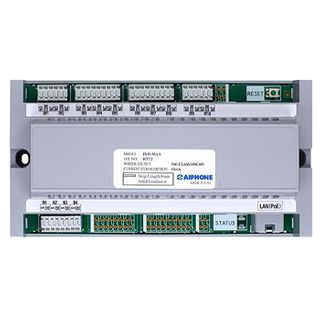 AIPHONE, IX Series 2, IP Direct Relay unit, 10x Relay outputs, 4x inputs, Din rail, POE