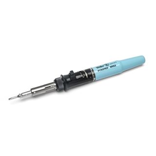 WELLER, Pyropen Soldering iron with case, Cordless, Self igniting, Butane gas powered, 30 sec heat up time, Includes 3.0mm soldering tip and 5.7mm hot air tip