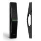 KONEC, Zigbee Smart Lock, BLACK alloy, PIN/Prox/Fingerprint (max 100 of each), App control, Key override, IP55 (front panel), 5000mAh Lithium rechargeable battery, 35-65mm door thickness, Gateway req.