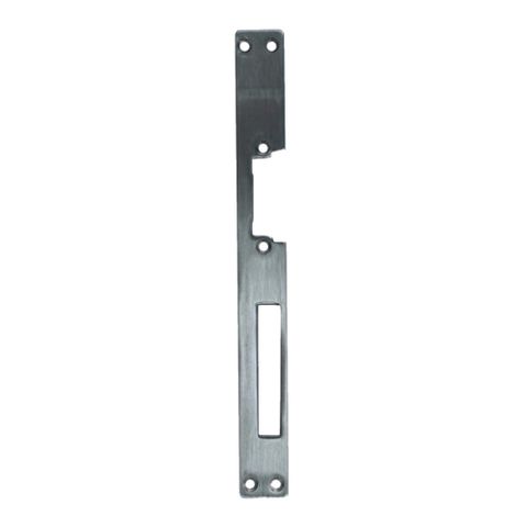 DORCAS, GX Strike/Deadbolt face plate, Stainless steel, Used with Combination of Strike & Deadbolt, suits Dorcas strikes.