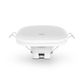 KONEC, Zigbee, Human Presence Sensor, Semi-Recessed mount, WHITE, 100 degree detection angle x 4m, 2-4m mounting height, 105 x 105 x 18mm, 55mm cut out, 220-240V, Gateway req.
